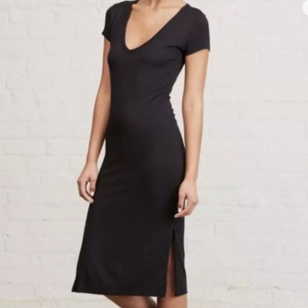 Amour Vert Miley Softest Dream Knit Midi T-Shirt Dress